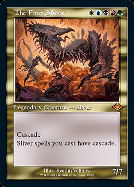 The First Sliver Modern Horizons - Retro Frame